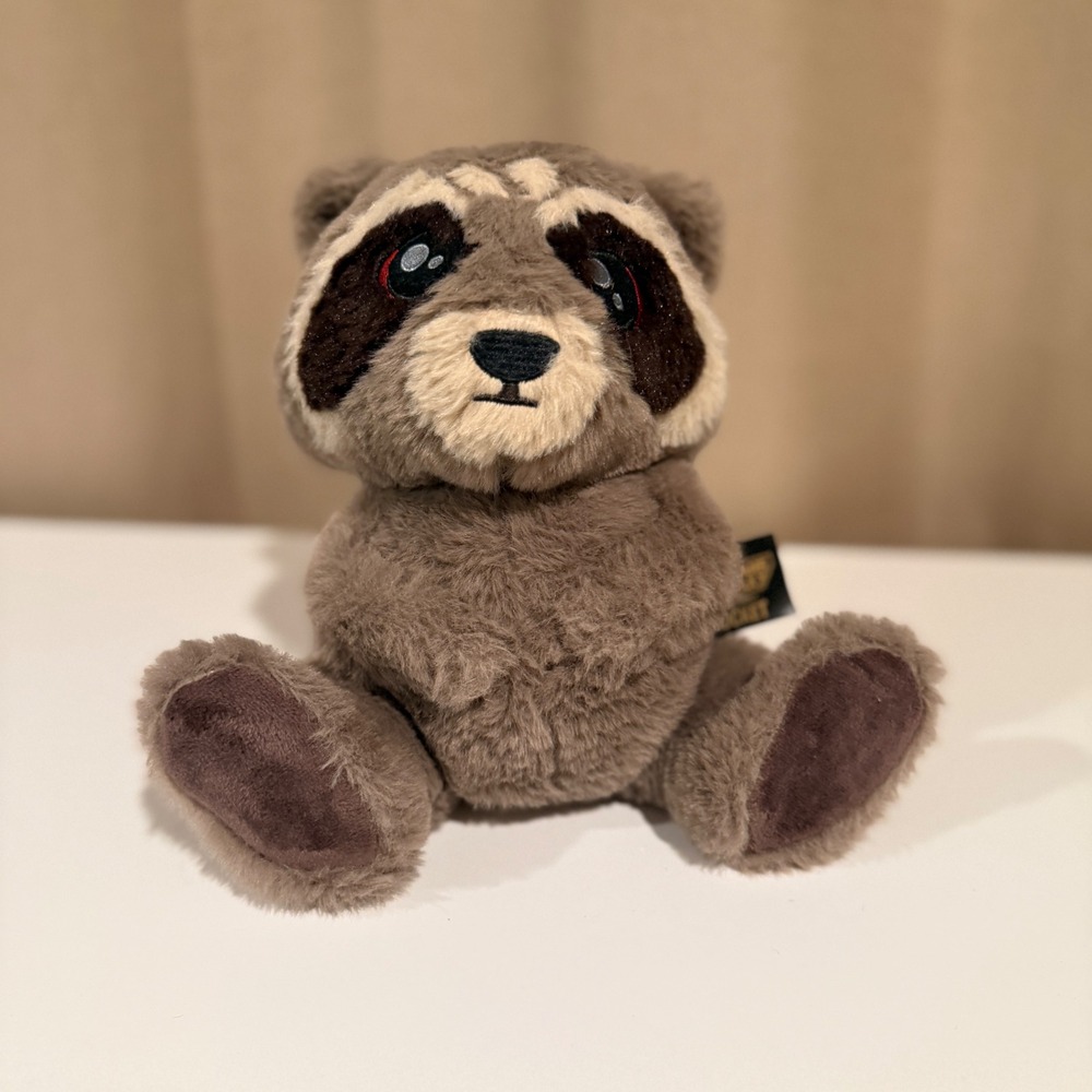 Marvel Guardians of the Galaxy Vol 3 Rocket Raccoon Plush Stuffed Animal Toy 10"